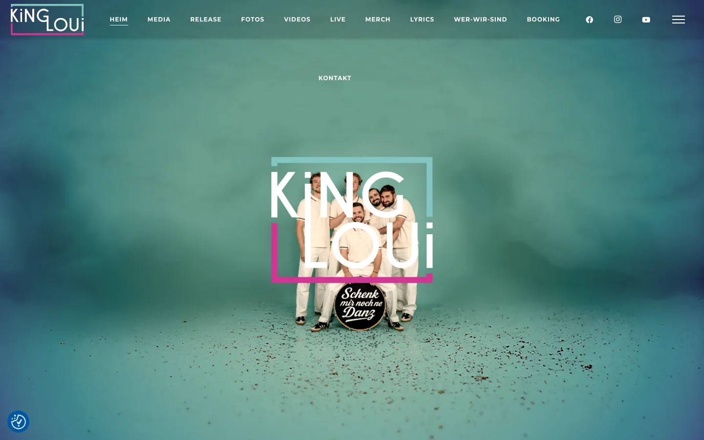 Eine Onepage als digitale Bühne
